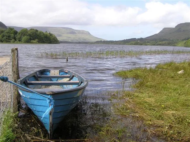 Glenade Lough in County Leitrim, the lake where Grace Connolly is said to have been killed by a Dobhar-chú.