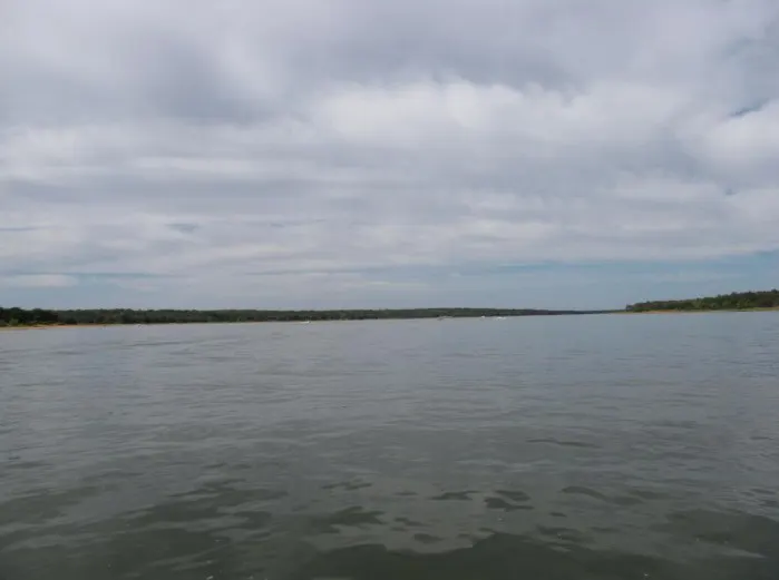 Lake Thunderbird, Oklahoma, on a summer day
